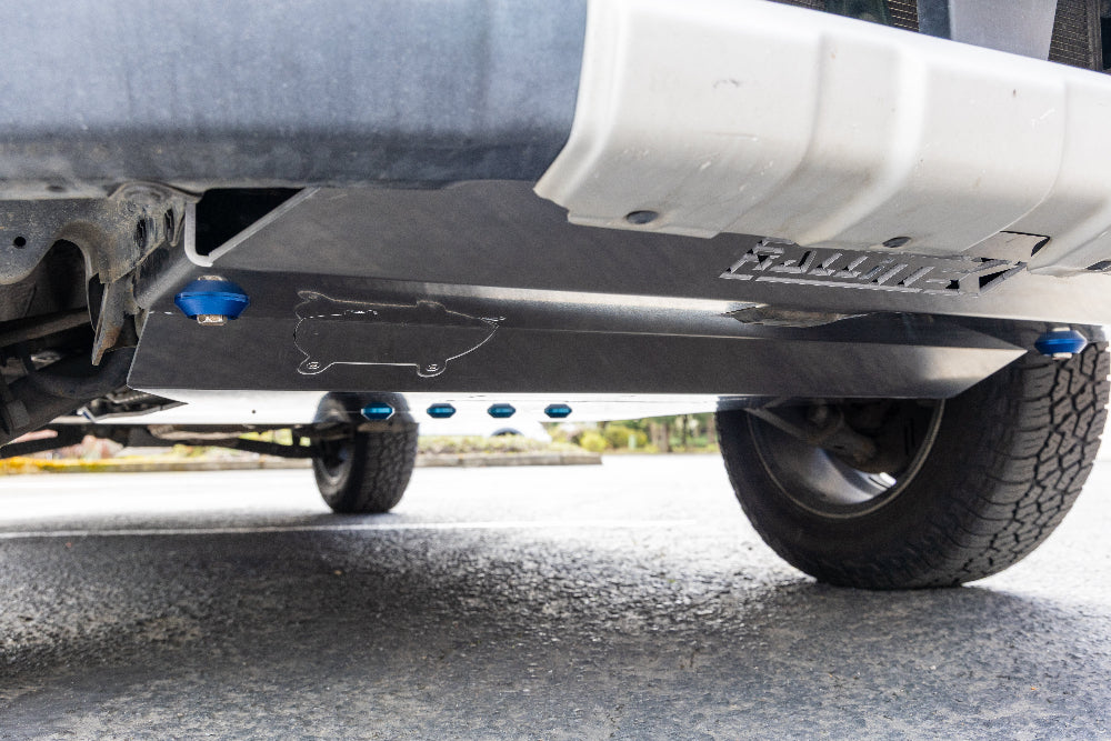 RalliTEK Extreme Engine Skid Plate installed on a Subaru Outback