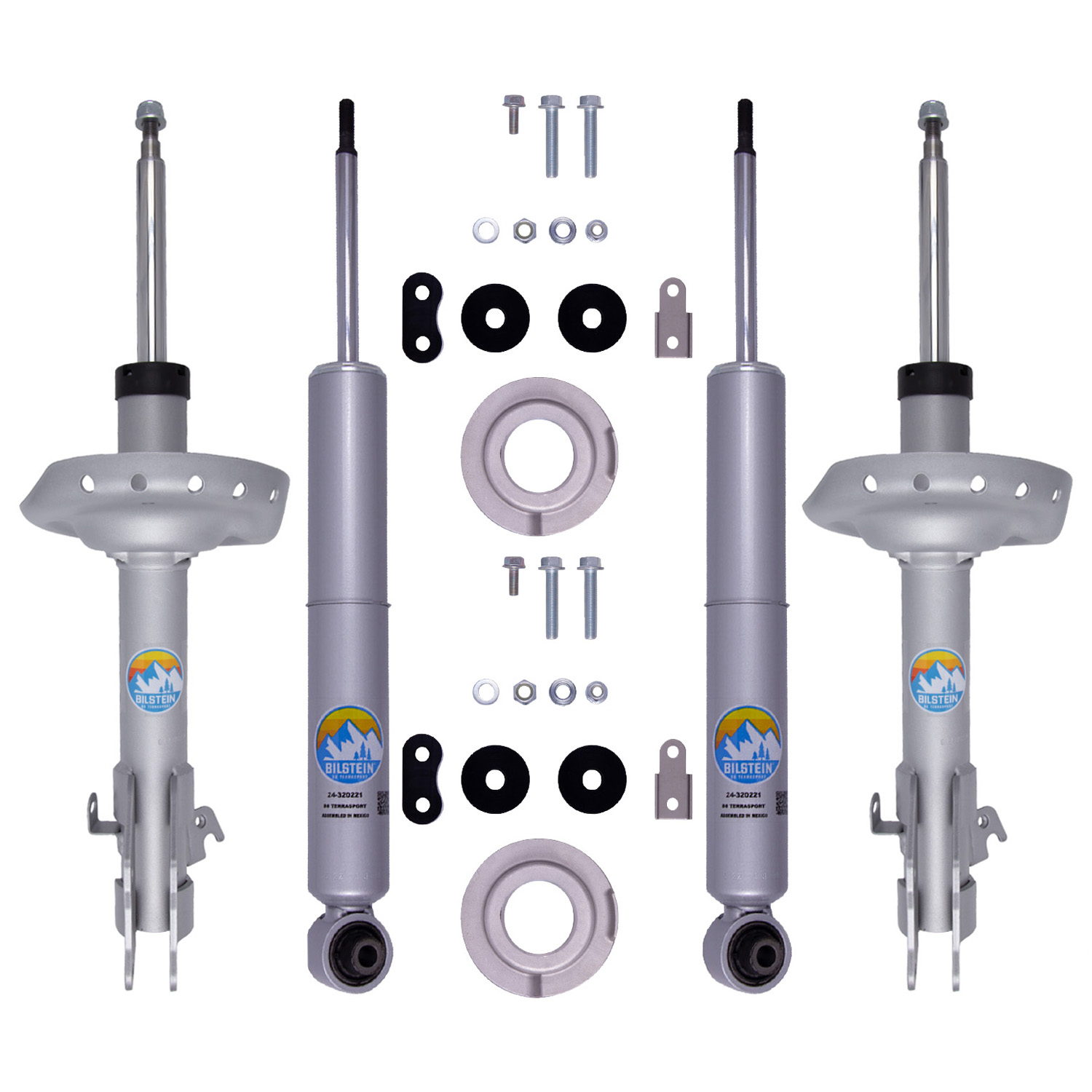Bilstein B8 TerraSport lift kit struts and shocks for Subaru Crosstrek