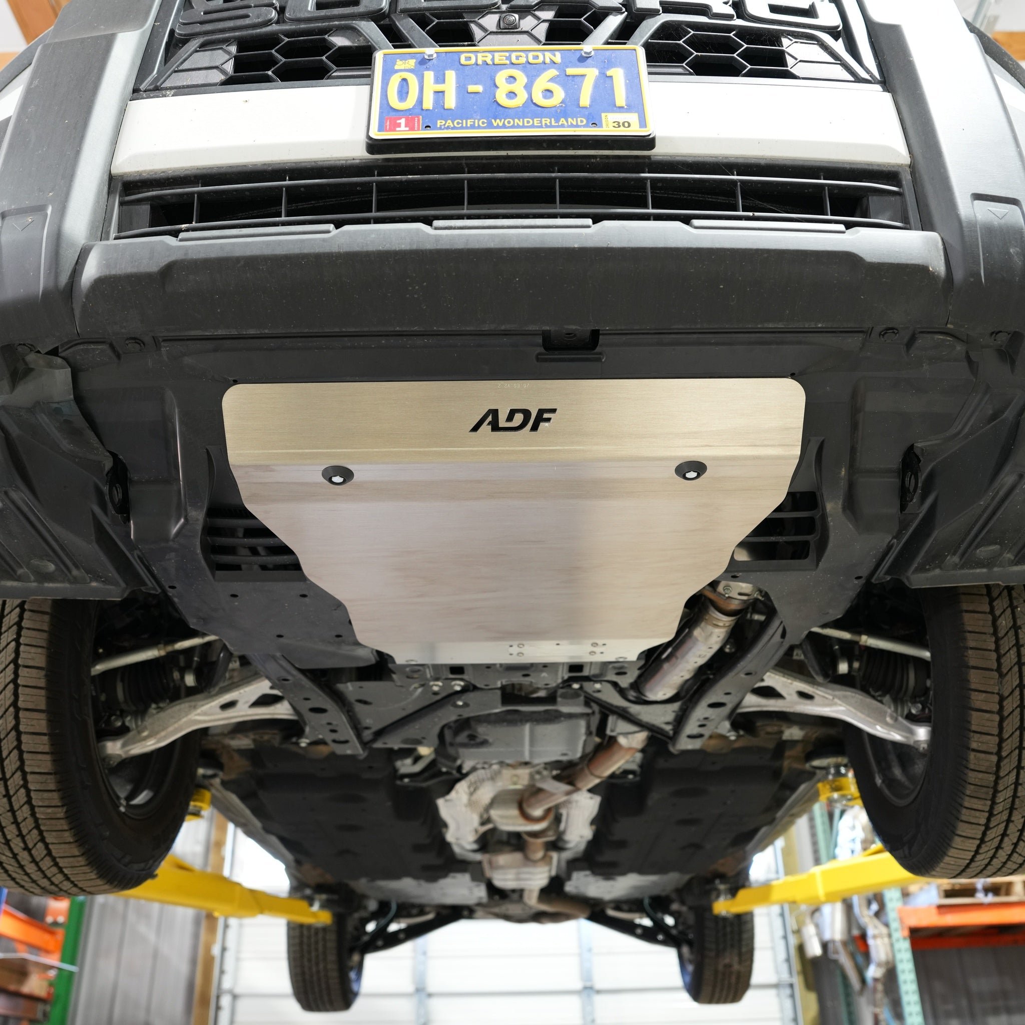 ADF Compact Engine Skid Plate for the Subaru Outback Wilderness