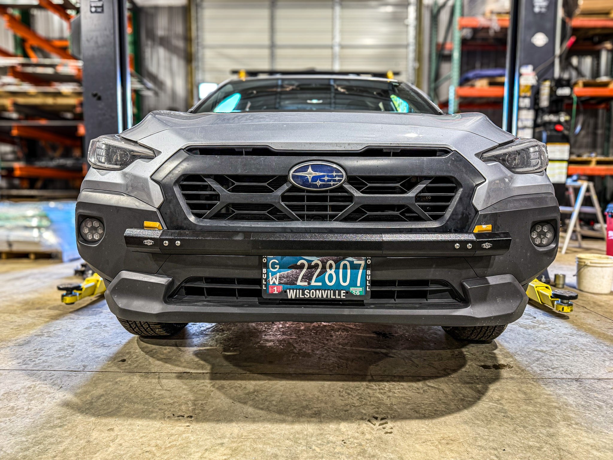 ADF Bumper Bar installed on a 2024 Subaru Crosstrek Wilderness