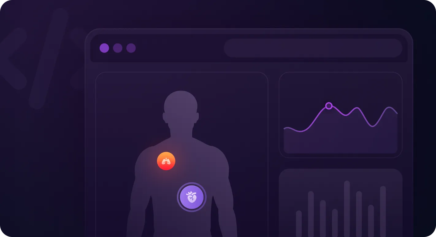A person standing in front of a screen with a diagram on it.
