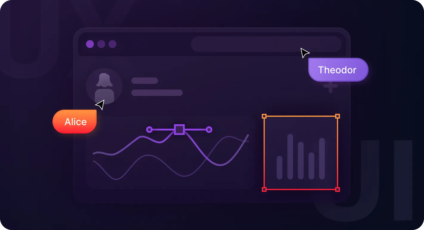 A computer screen with a line graph on it.