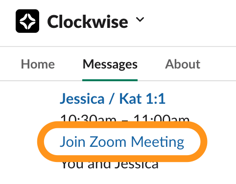 join zoom from slack