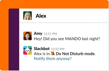 slack status