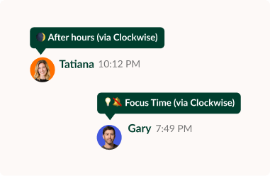 update your slack status