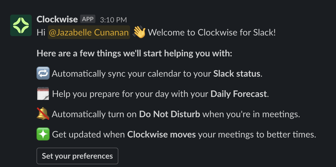 slack google calendar sync