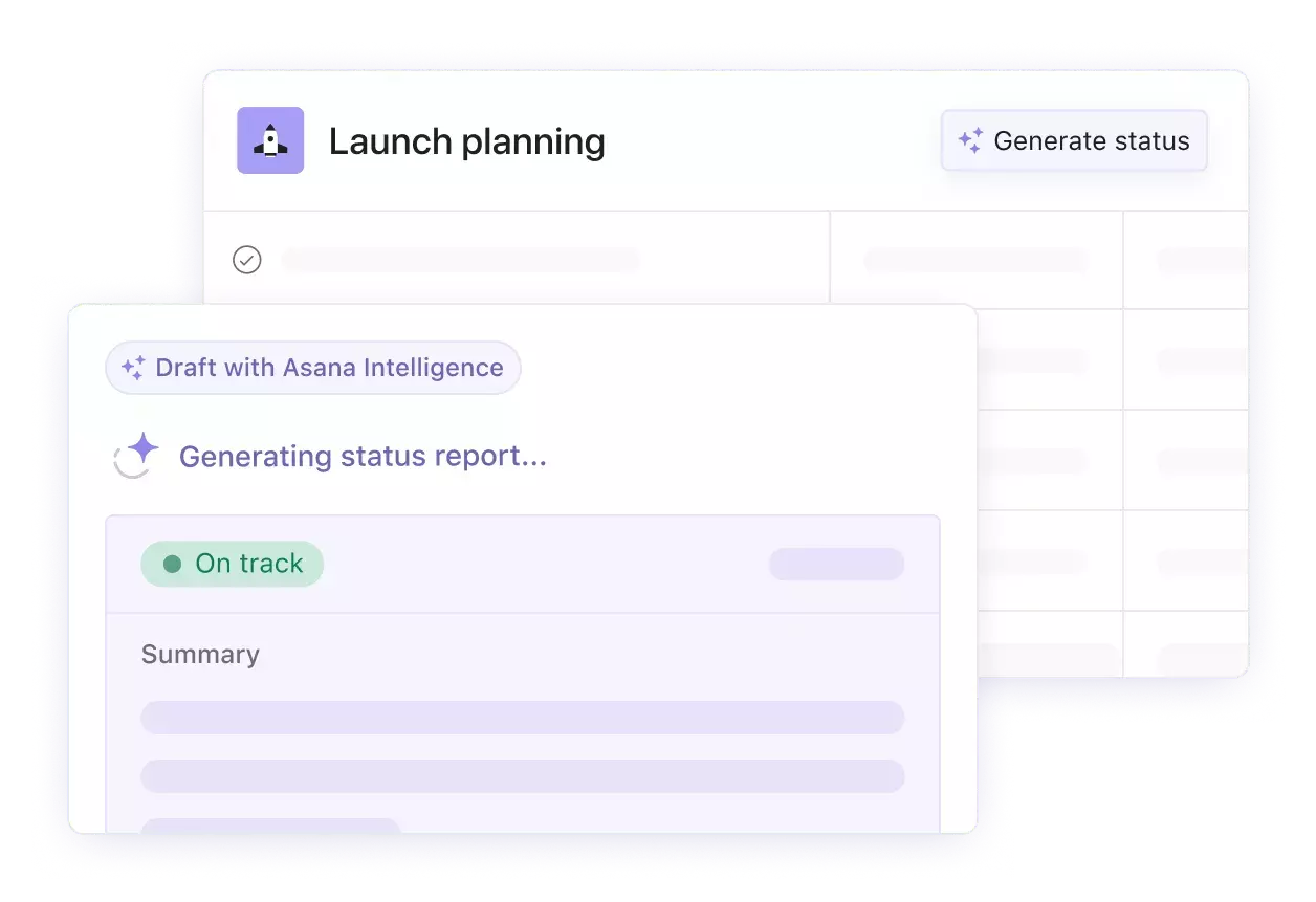 asana intelligence