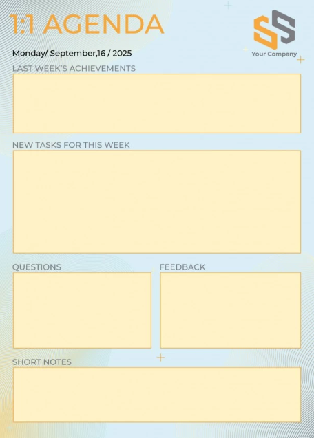 Project Management Meeting Agenda
