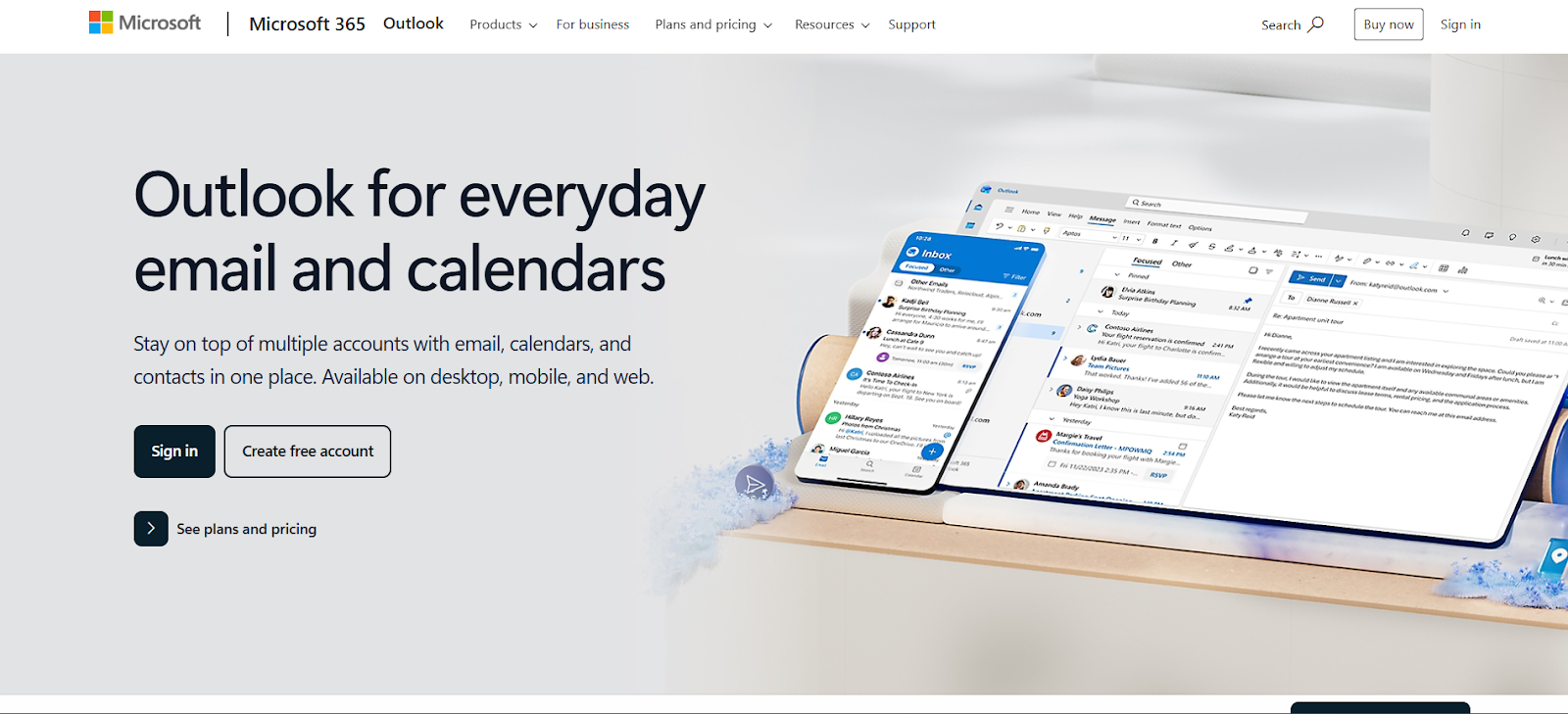 Microsoft Outlook Calendar