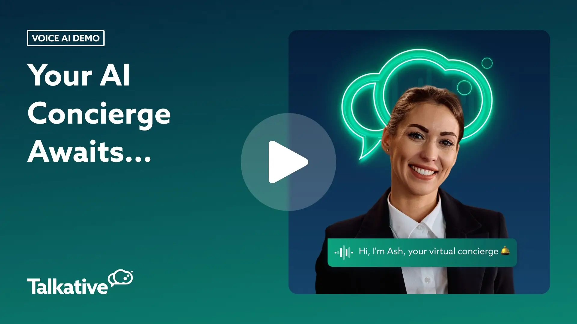 Video thumbnail: your ai concierge awaits