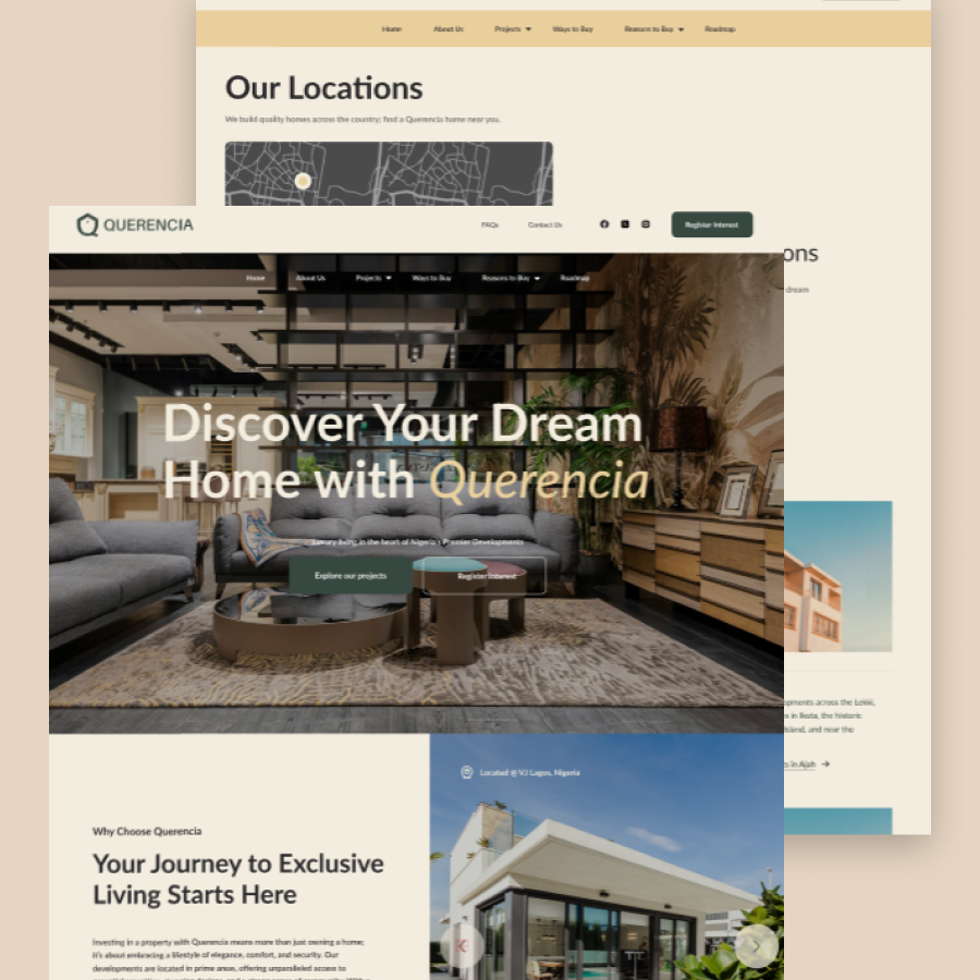 A thumbnail of a web page