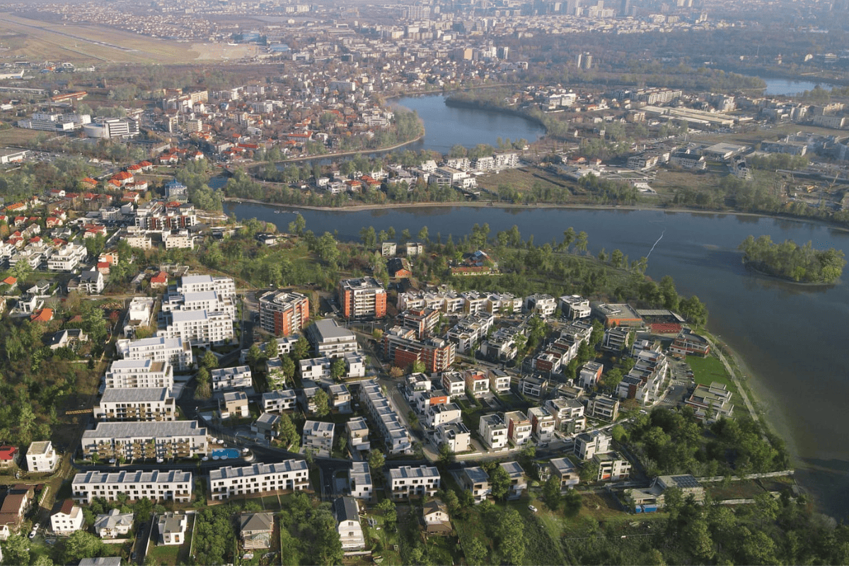localizare Green Lake by Primavera Development
