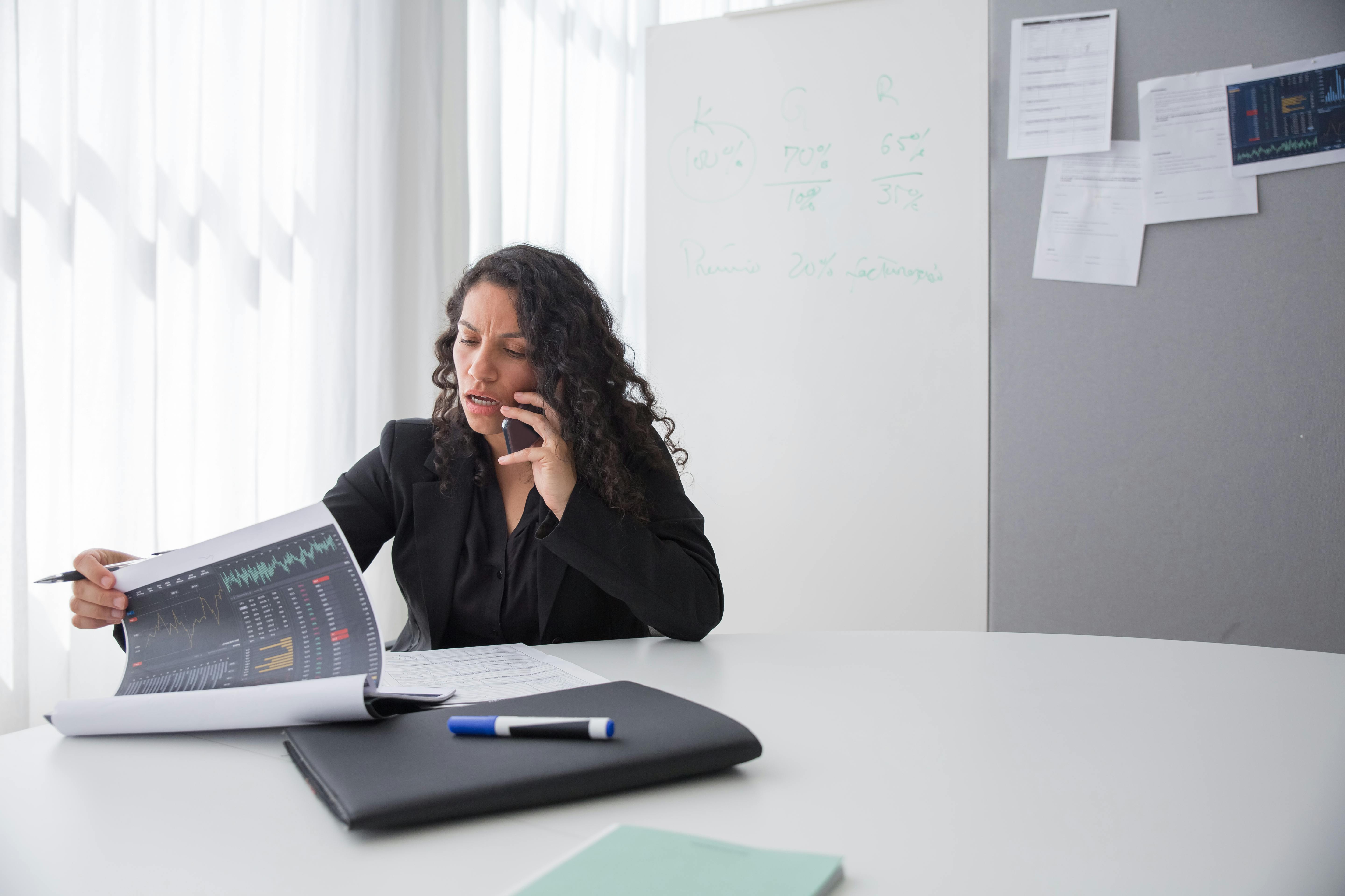 Client looking at red flag report
