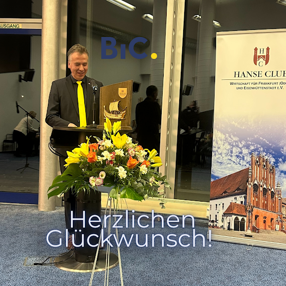 Rede des Preisträgers bei der Hansepreisverleihung im BIC.Space