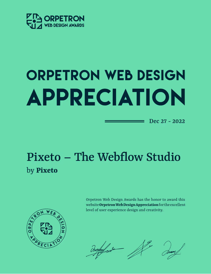 Orpetron Appreciation - Pixeto