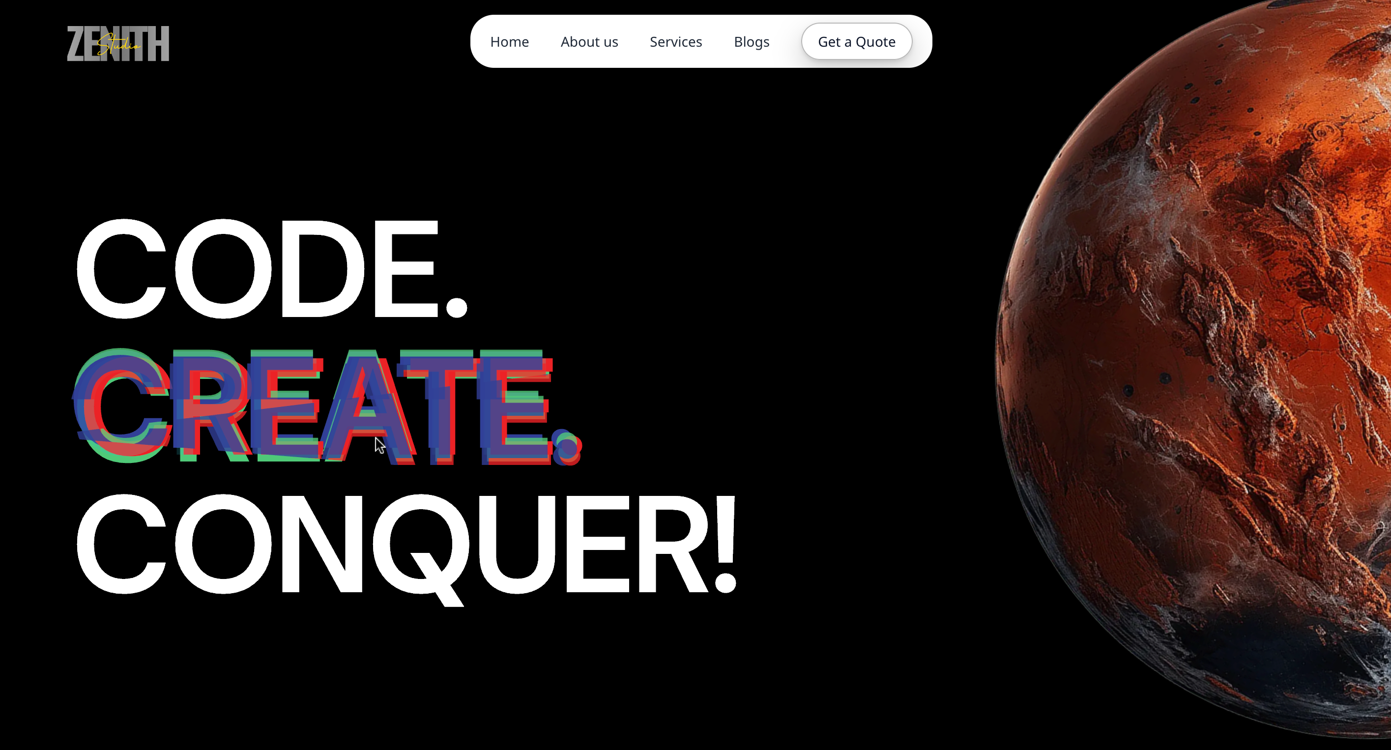 Zenith Studios Website