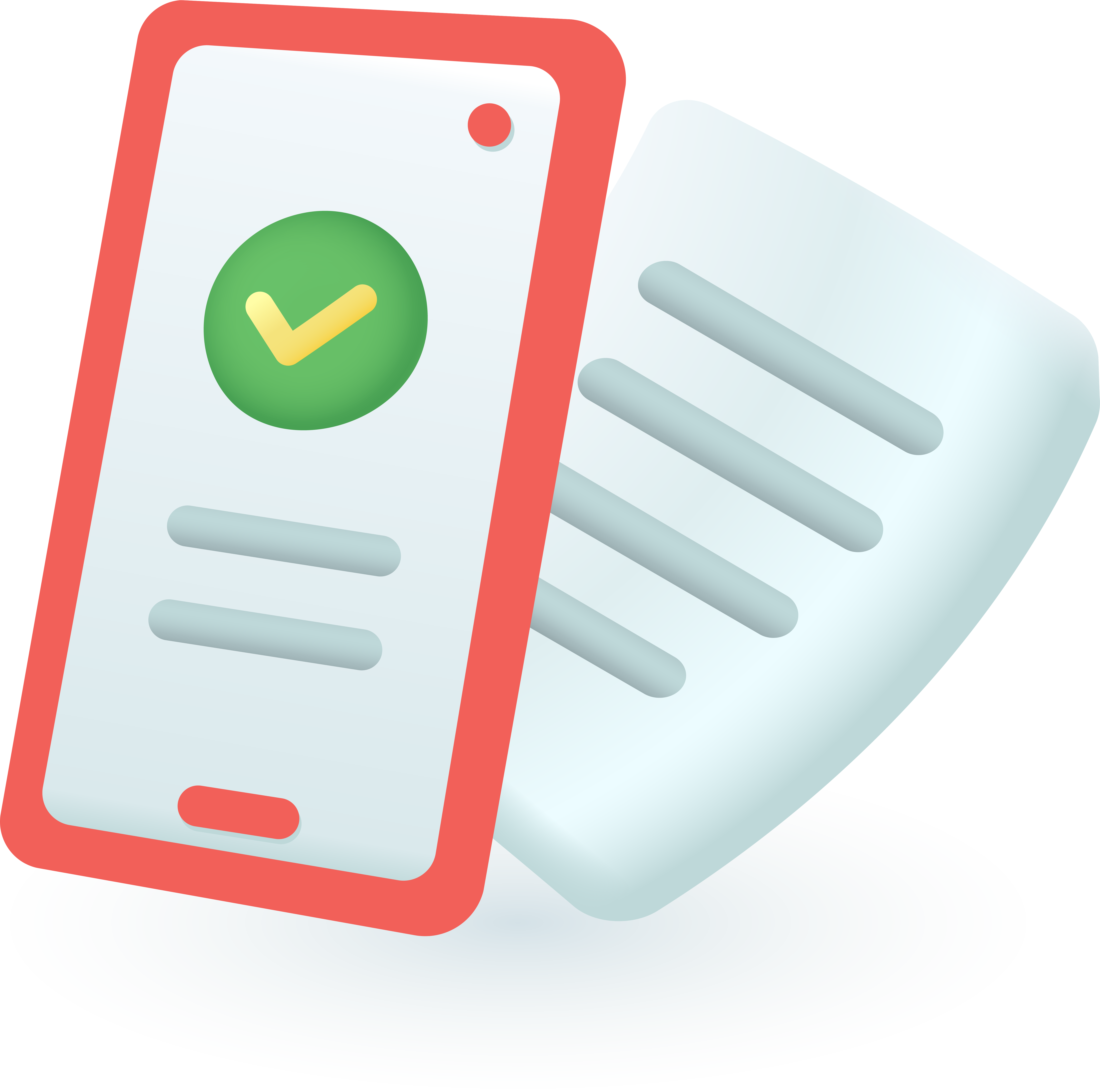 A man wearing a black suit and tie with a white shirt poses for a professional headshot. There are circles framing him. 