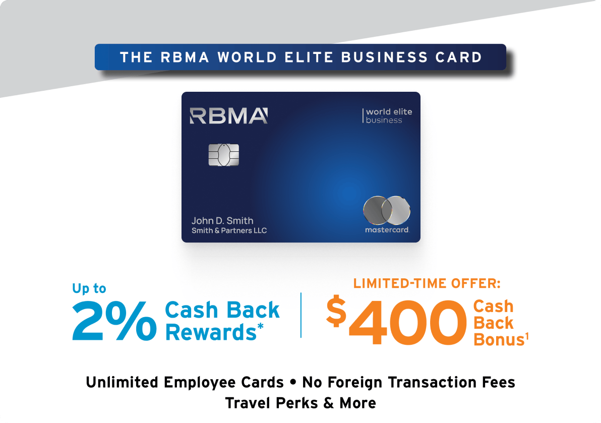 Sample email demonstrating personalized marketing for the RBMA World Elite Business Card.