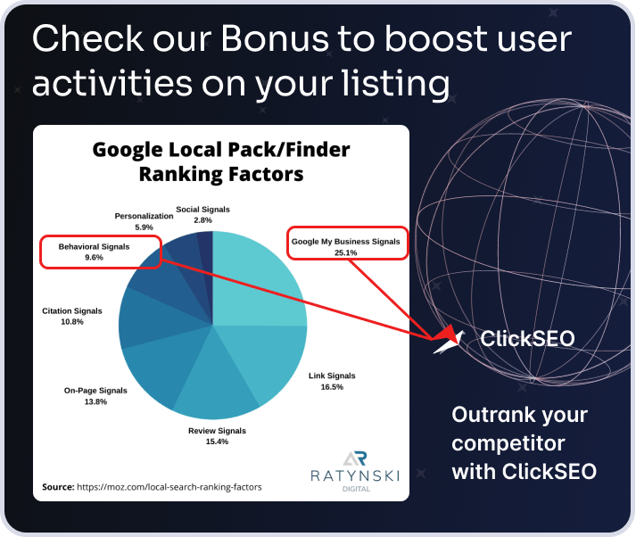 google maps ranking factors