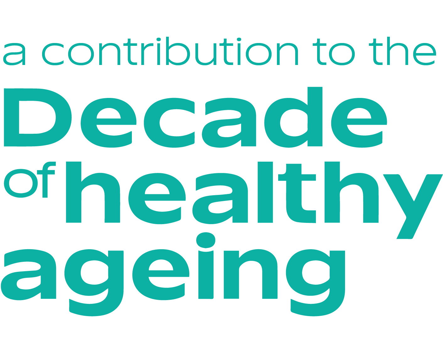 Decade of healthy ageing