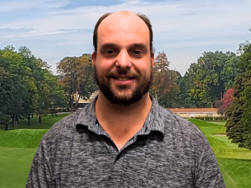 Ned Barber of the Brighton Park Golf Club in Tonawanda, NY.