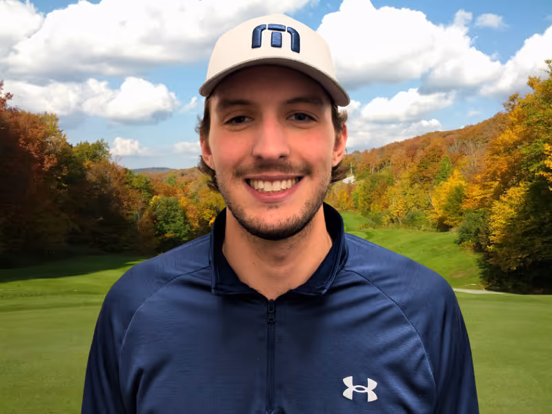 Tim Seyfang Jr. of the Brighton Park Golf Club in Tonawanda, NY.