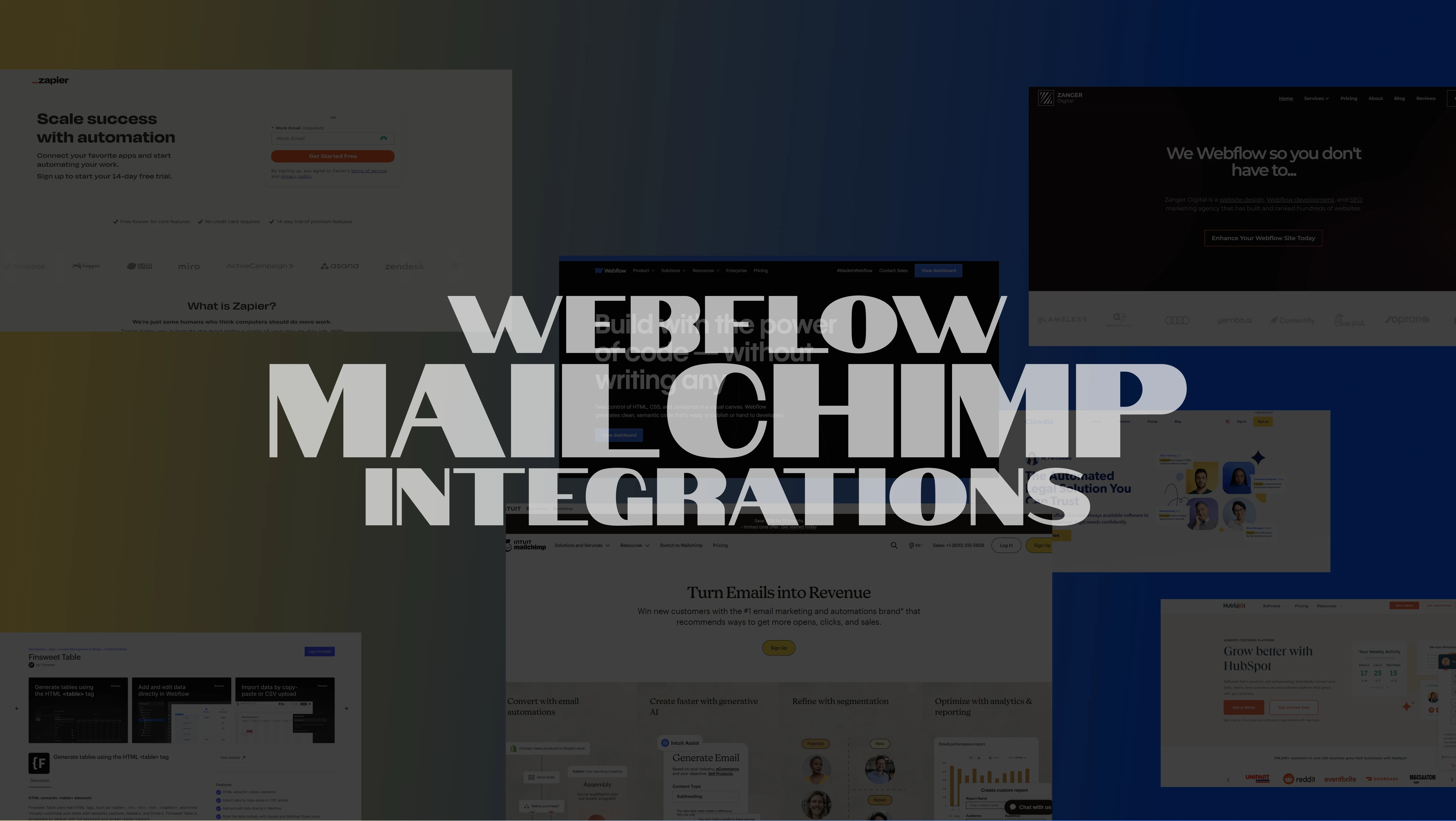 3 Best Ways To Integrate Mailchimp With Webflow