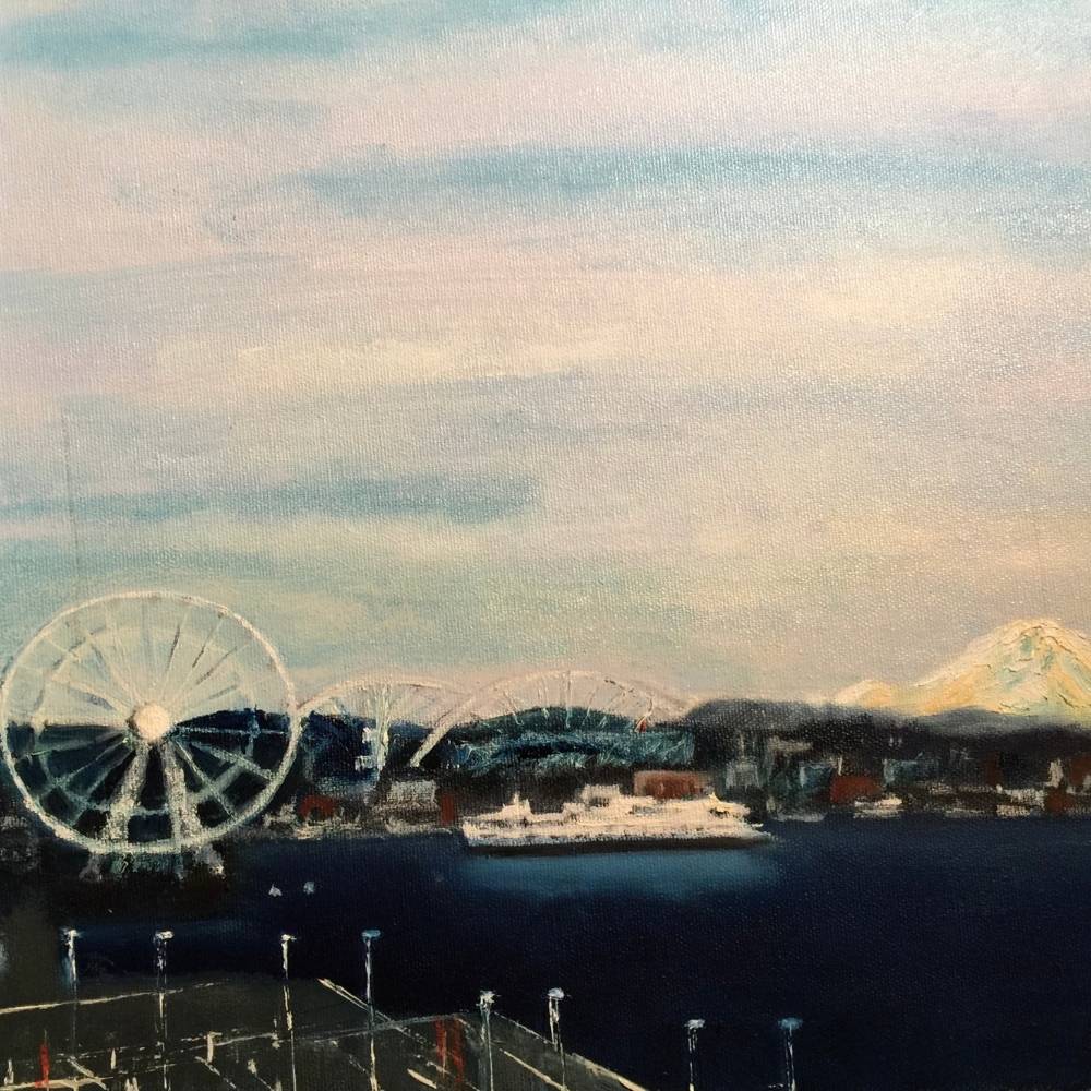 Seattle at Play 1 | Marilynn Batt Art | Mount Vernon, WA