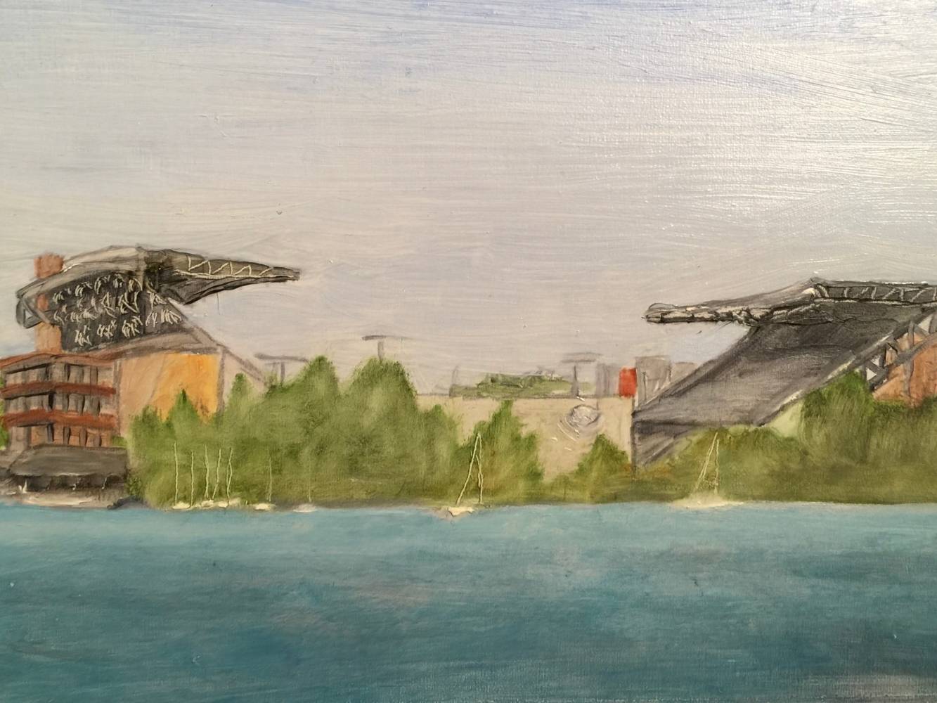 Husky Stadium 2 | Marilyn Batt Art | Mount Vernon, WA