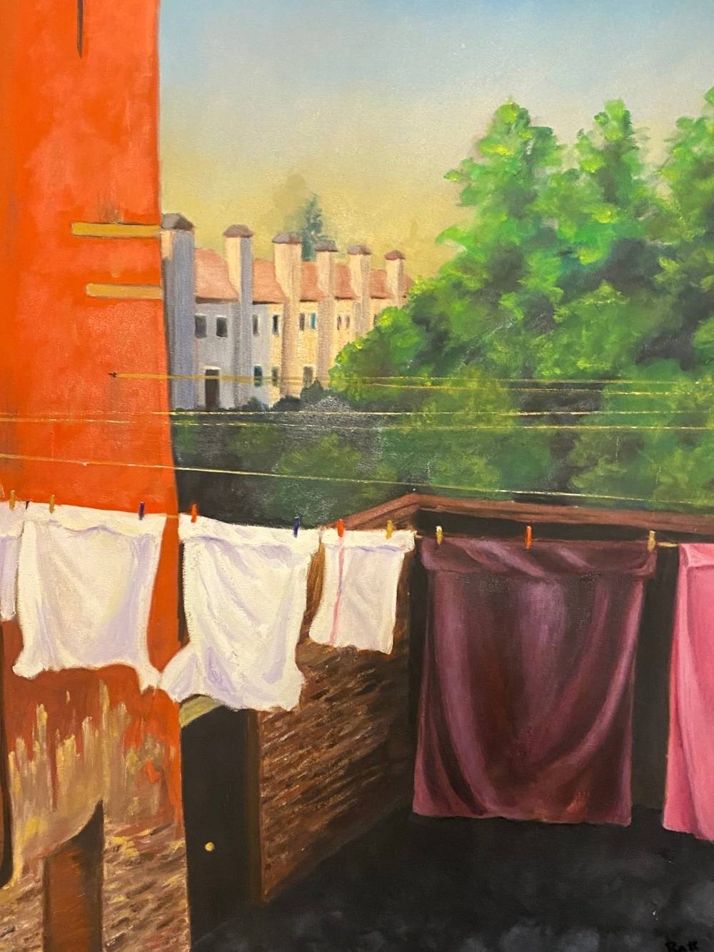 Laundry Day in Venice | Marilyn Batt Art | Mount Vernon, WA