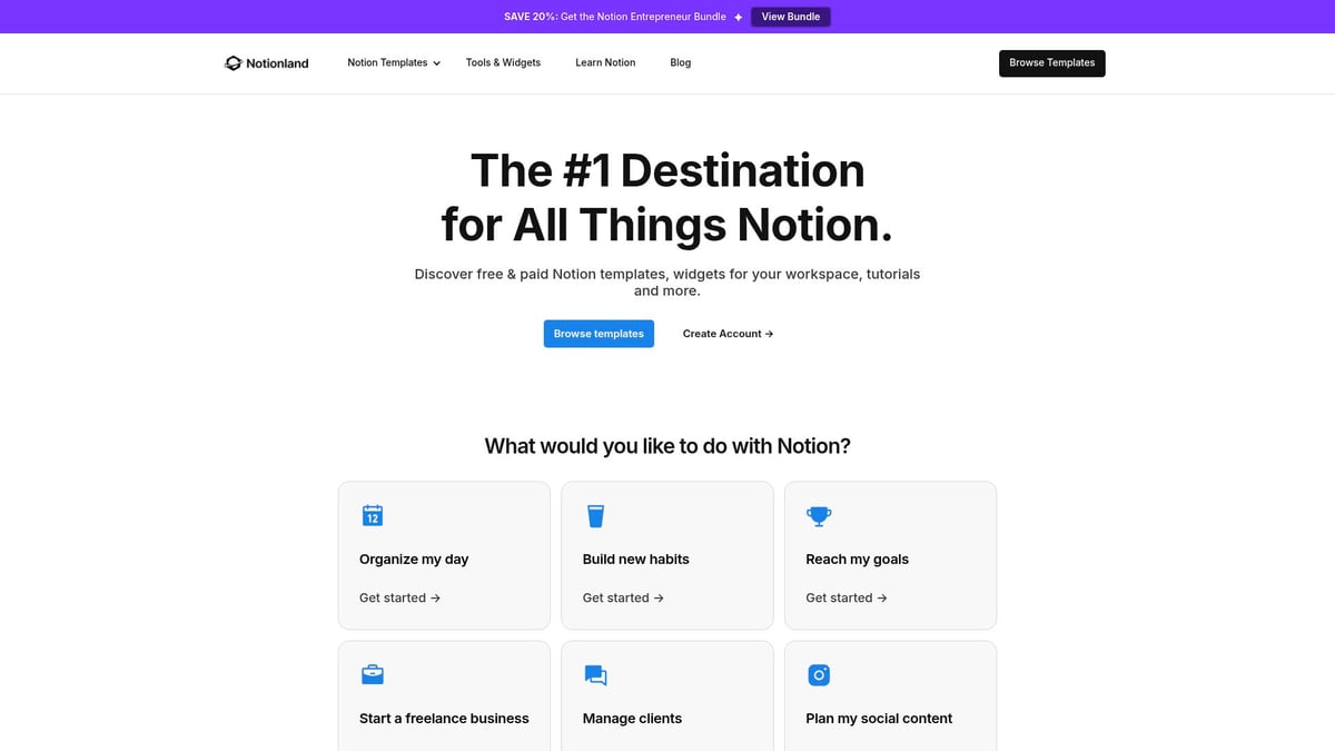 12 Inspiring Notion Dashboard Ideas to Try in 2026 - Notionland Life OS Dashboard