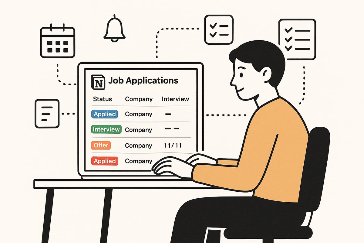 Why Use a Notion Job Application Tracker in 2026?
