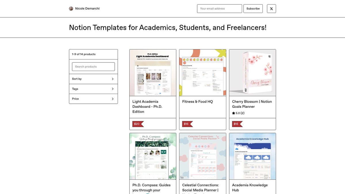 Top 12 Notion Free Templates For Students To Try In 2026 - Botanical Academia | Notion Template for Students
