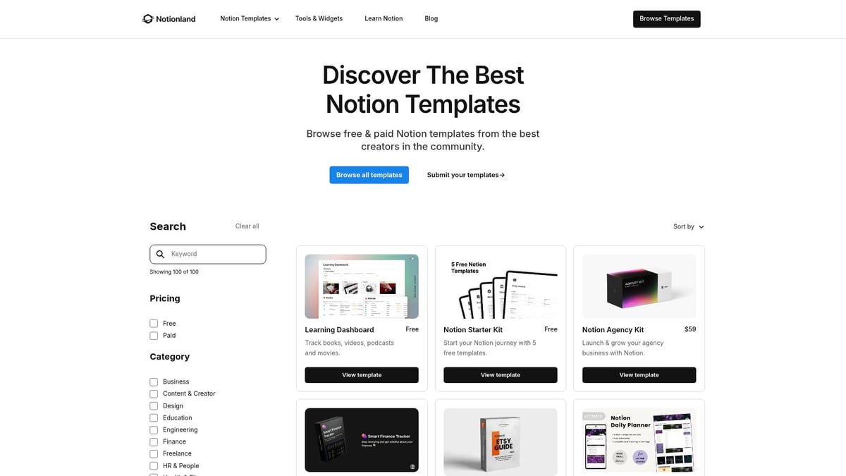 Notion Tutorial Guide: Master Notion in 2026 - Discover Notion Templates at Notionland