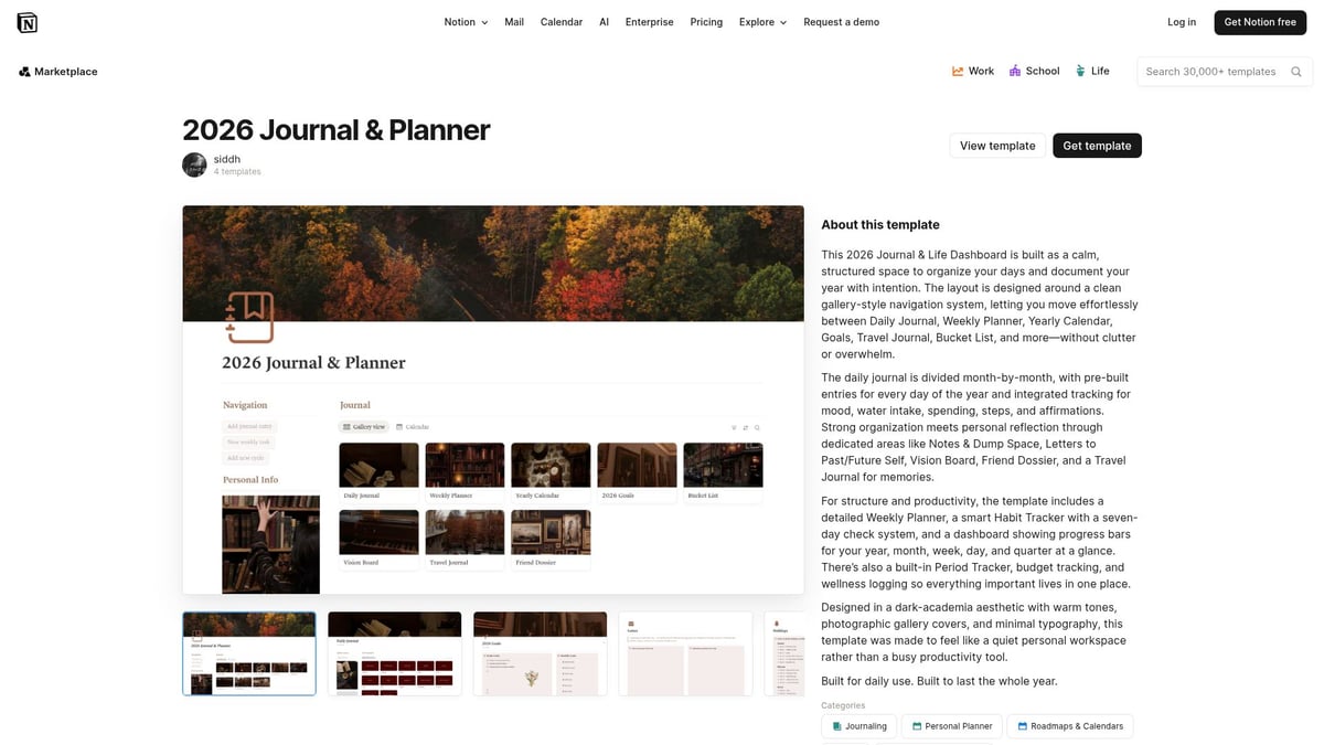 7 Must-Try Notion Planner Ideas for 2026 Productivity - 2026 Journal & Planner by siddh