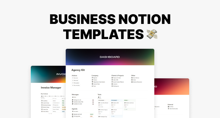 10+ Best Business Notion Templates — blog post thumbnail