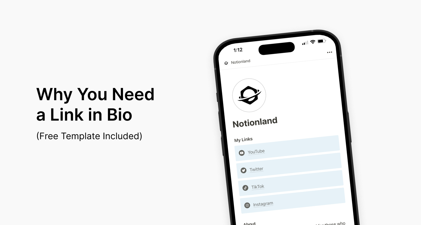 Why You Need a Link in Bio in 2023 — blog post thumbnail