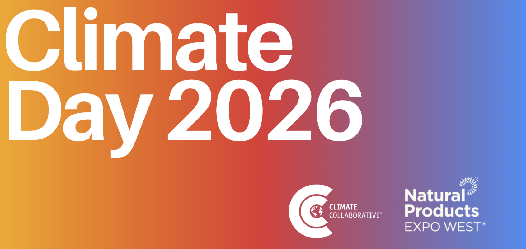 climate day at expo west 