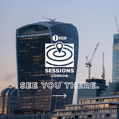 London cityscape with text that says, "See you there."