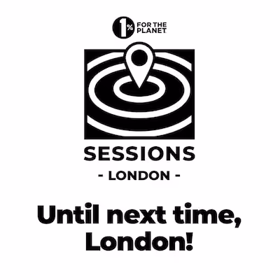 White background with text that says, "Until next time, London!"