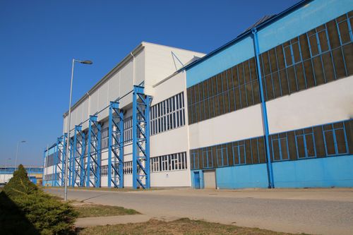 Výrobní hala Slováckých Strojíren