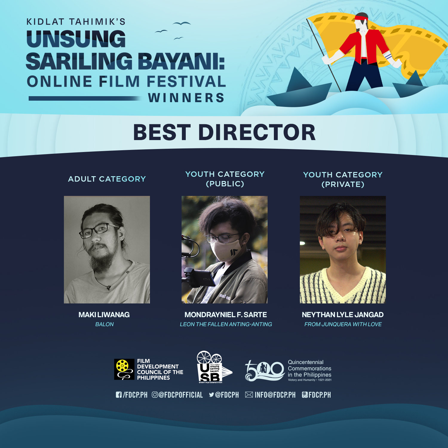art card of winning films