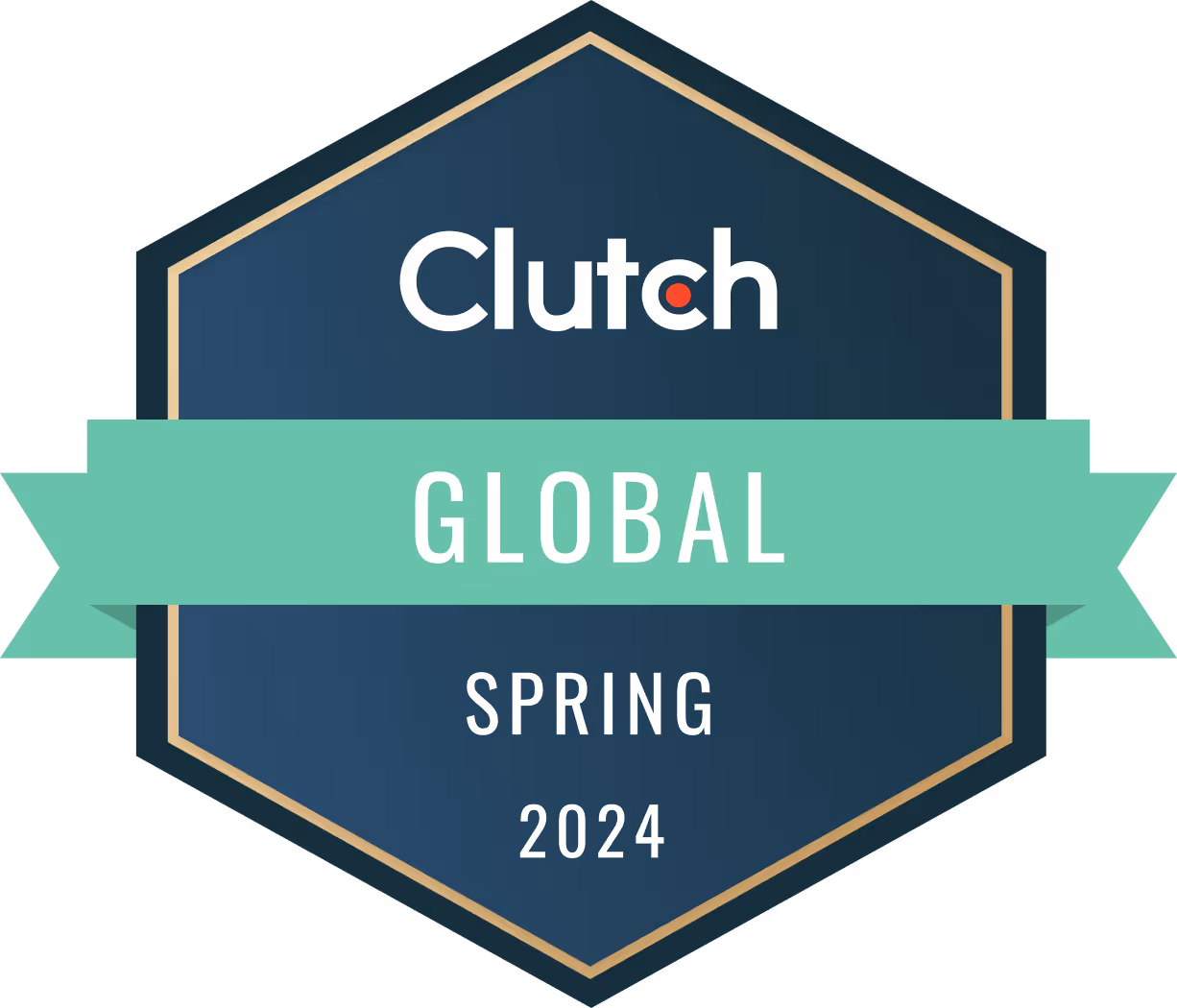 Clutch Global Award Badge Spring 2024