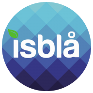 Isblå