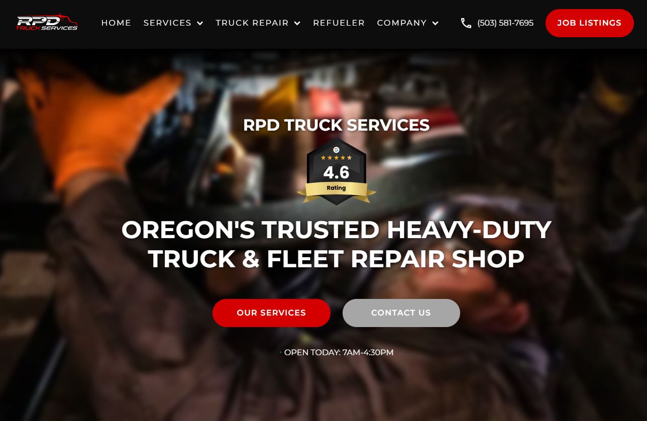 RPD Services — Diesel repair shop in Salem, Oregon