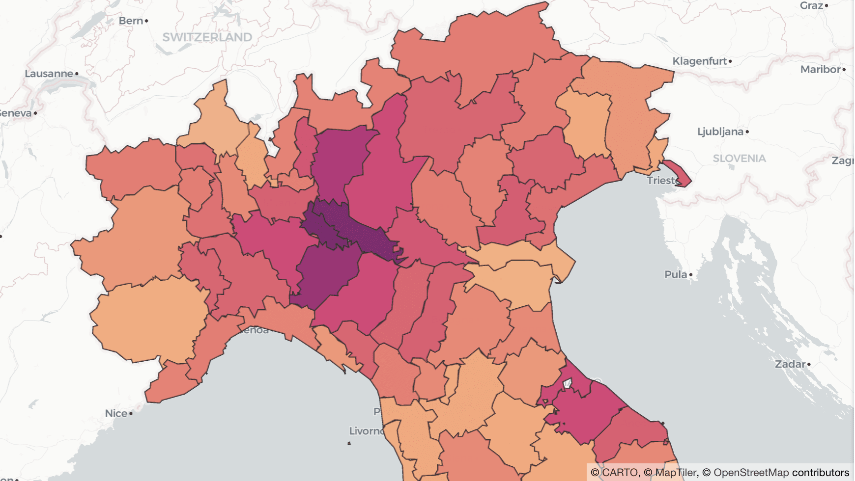 Why Lockdown Matters: Exploring Human Mobility Data in Italy