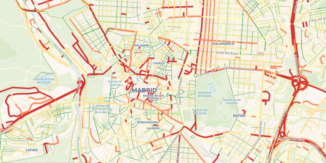 Visualize Waze Traffic Data using Google BigQuery & CARTO