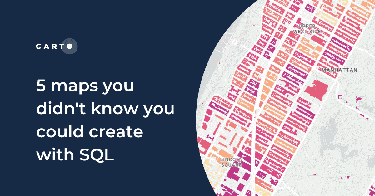 5 maps you didn't know you could create with SQL