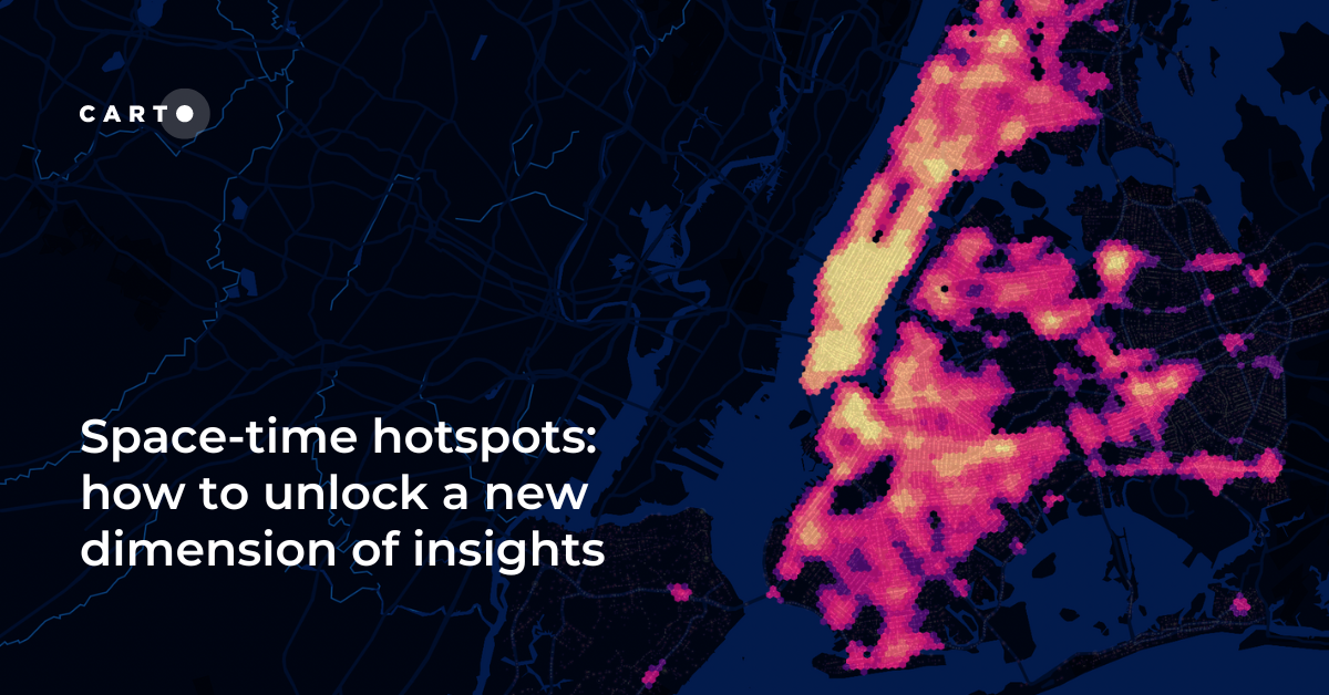 Space-time hotspots: how to unlock a new dimension of insights