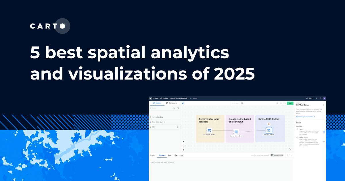 5 best spatial analytics and visualizations of 2025